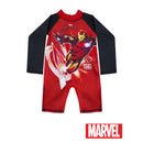 Iron Man Long-Sleeved Bodysuit with UPF 50 - Sunstreet
