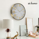 Deluxe Olivia Metal Wall Clock