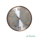 Deluxe Olivia Metal Wall Clock