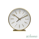 Exo Metal Analog Table Clock