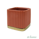 Yusef Terracotta Ceramic Flower Vase