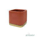 Yusef Terracotta Ceramic Flower Vase