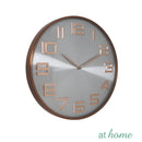Deluxe Olivia Metal Wall Clock