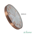 Deluxe Olivia Metal Wall Clock