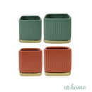 Yusef Terracotta Ceramic Flower Vase