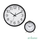 Wolf Wall & Alarm Clock Set