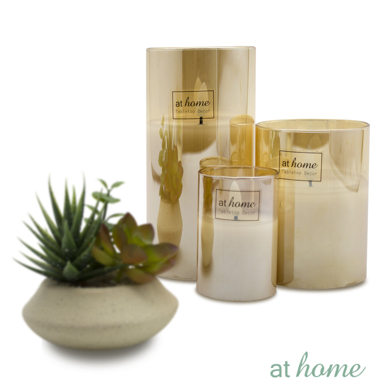 Classic Flameless LED Glass Jar Candle - Sunstreet