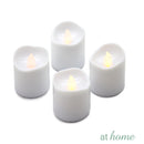 Set of 4 Flickering Flameless LED Votive Candle - Sunstreet