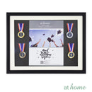Medal Picture Frame – 4 Medals & 8x10 Photo - Sunstreet