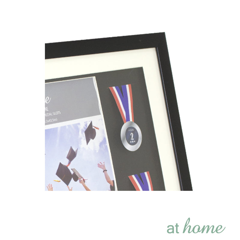 Medal Picture Frame – 4 Medals & 8x10 Photo - Sunstreet