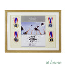 Medal Picture Frame – 4 Medals & 8x10 Photo - Sunstreet