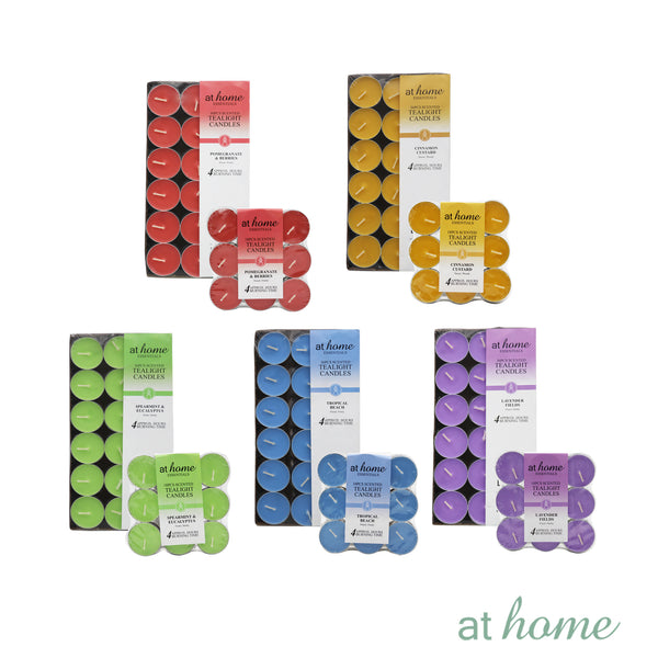 Arya Unscented & Scented Tealight Candles 18s or 36s — Essential