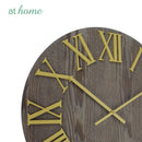 Deluxe Oscar Wood Wall Clock