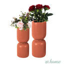 Ynna Terracotta Ceramic Flower Vase
