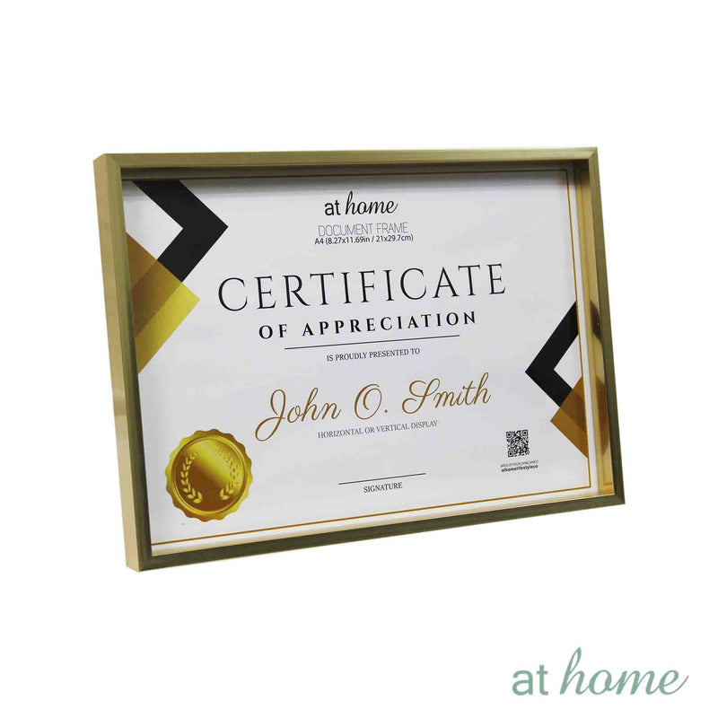 Certificate Frame – A4 or 8.5x11”