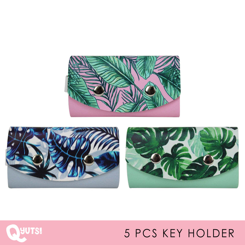 Tropical Key Holder with 5 Hooks