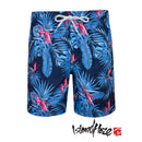 Hawaiian Flush Blue Swim Shorts - Sunstreet
