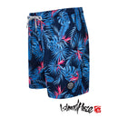 Hawaiian Flush Blue Swim Shorts - Sunstreet
