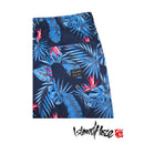Hawaiian Flush Blue Swim Shorts - Sunstreet