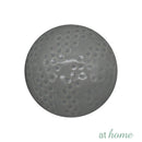 Ceramic Spheres Debossed Dots Design Decor Ball - Sunstreet