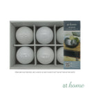 Ceramic Spheres Debossed Dots Design Decor Ball - Sunstreet