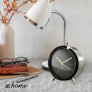 Deluxe Riene Metal Analog Alarm Clock