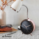 Deluxe Riene Metal Analog Alarm Clock