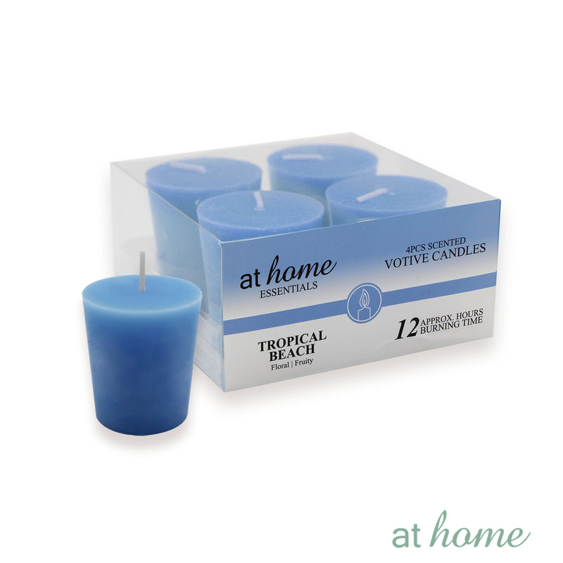 Set of 4 Scented & Unscented Votive Candle