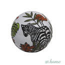 [SALE]Ceramic Sphere Zebra Design Decor Ball