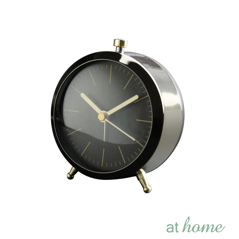 Deluxe Riene Metal Analog Alarm Clock