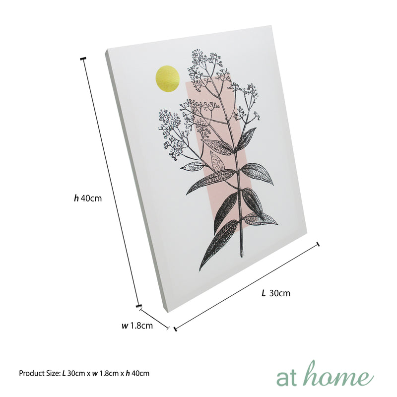 Set of 2 Xane Floral Canvas Wall Art Decor - Sunstreet