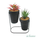 Daria 2pcs Artificial Plant With Metal Stand - Sunstreet
