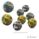 [SALE]Ceramic Sphere Zebra Design Decor Ball