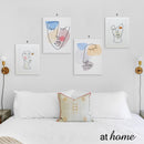 Set of 2 Xen Face Canvas Wall Art Decor - Sunstreet