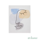 Set of 2 Xen Face Canvas Wall Art Decor - Sunstreet