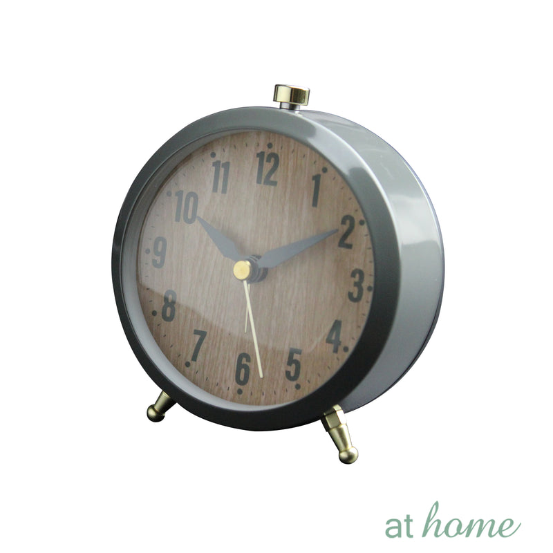 Deluxe Roan Metal Analog Alarm Clock