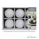 Ceramic Sphere Hexagon Pattern Decor Ball