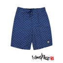 Hawaiian Flush Navy Blue Boardshorts - Sunstreet