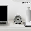 Deluxe Riva Metal Analog Alarm Clock