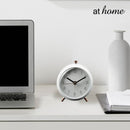 Deluxe Riva Metal Analog Alarm Clock