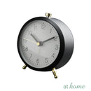 Deluxe Riva Metal Analog Alarm Clock