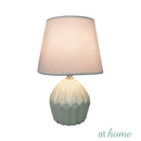Zuri Ceramic Table Lamp w/ Linen Shade
