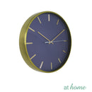 Deluxe Oman Metal Wall Clock 15.7“ Inches