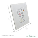 Set of 2 Xen Face Canvas Wall Art Decor - Sunstreet