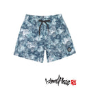 Hawaiian Flush Green Swim Shorts - Sunstreet