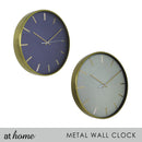 Deluxe Oman Metal Wall Clock 15.7“ Inches
