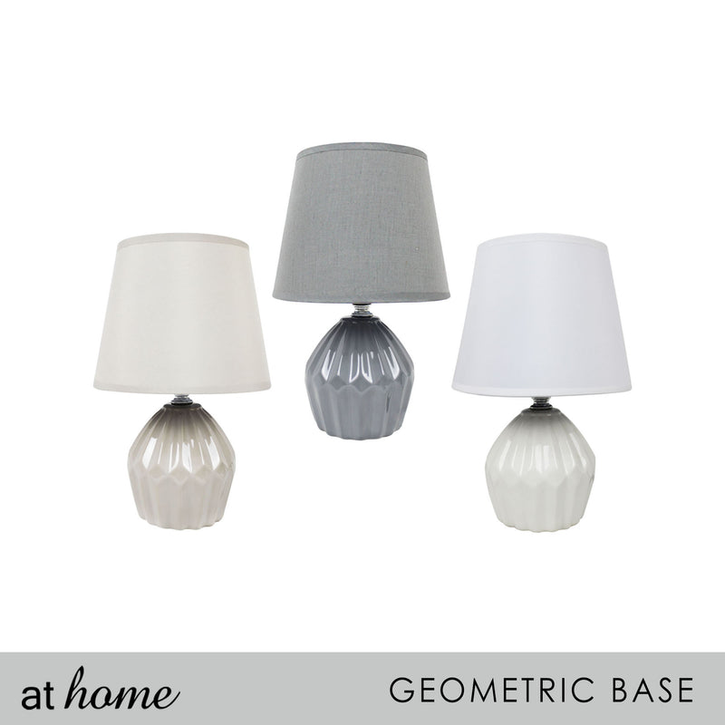 Zuri Ceramic Table Lamp w/ Linen Shade