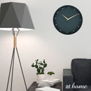 Deluxe Travis Metal Wall Clock 11.8“ Inches