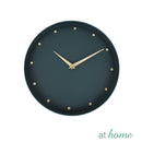 Deluxe Travis Metal Wall Clock 11.8“ Inches