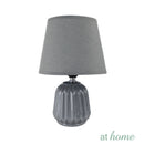 Zion Ceramic Table Lamp w/ Linen Shade